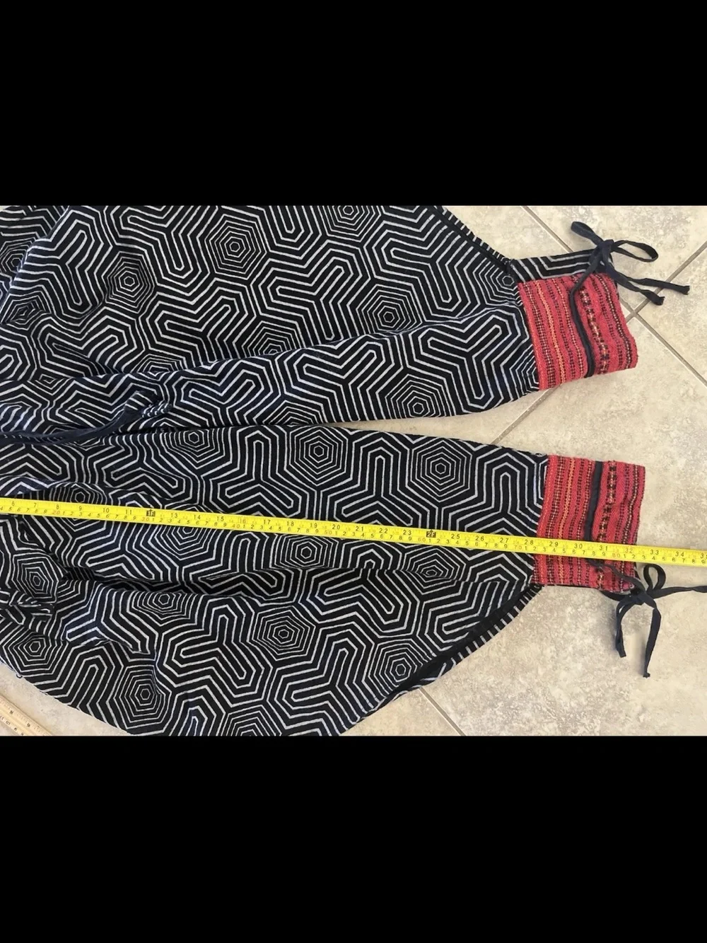 Thai Harem Pants Saimurai Genie Pant Boho Samurai Buddha Backpacker Stretch S/M